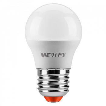 Светодиодная лампа WOLTA Standard G45 5Вт 400лм GL5 3000К - Светильники - Лампы - Магазин электроприборов Точка Фокуса